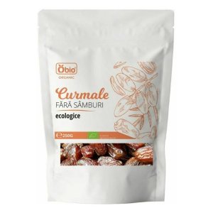 Curmale fara samburi bio, 250g - Obio