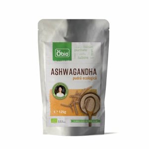 Ashwagandha pulbere bio, 125g - Obio