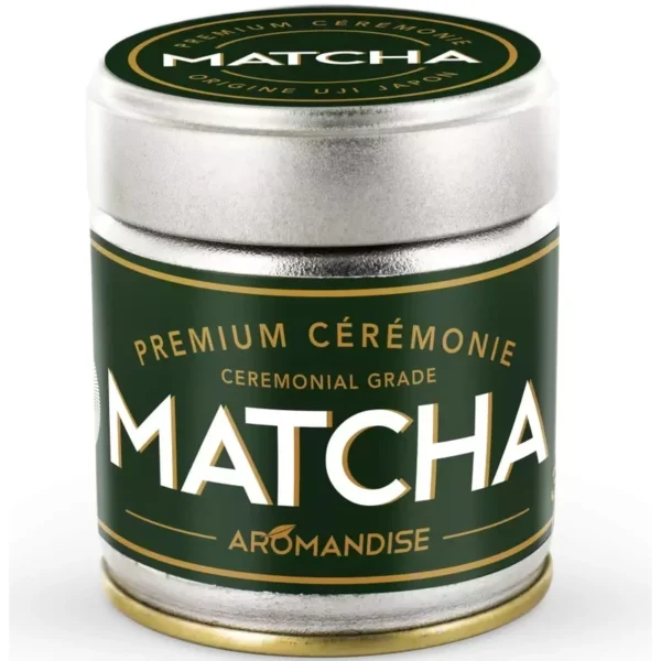 Ceai matcha premium grad ceremonial, bio, 30g, Aromandise