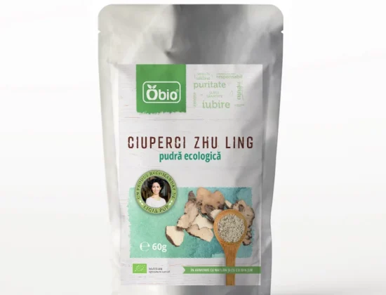 Ciuperci Zhu Ling pudra bio, 60g, Obio