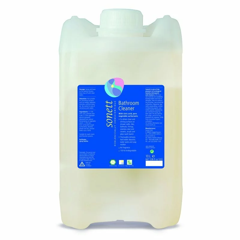 Detergent pentru baie cu acid citric, ecologic, 10L Sonett