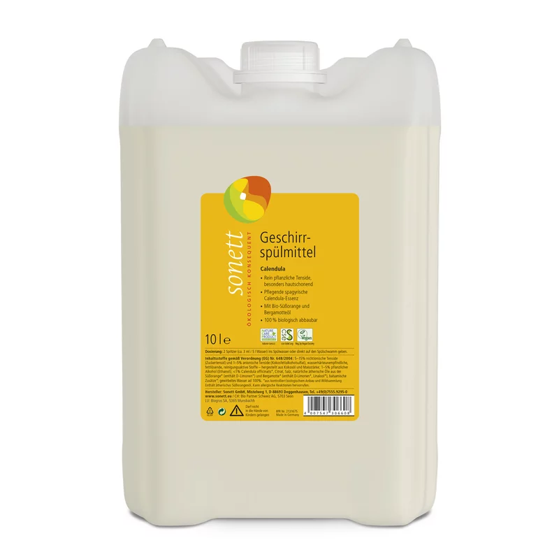 Detergent lichid pentru vase cu galbenele ecologic 10l Sonett