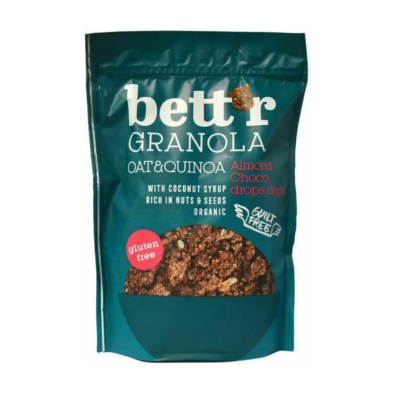 Granola migdale+ciocolată GF Bettr 300g