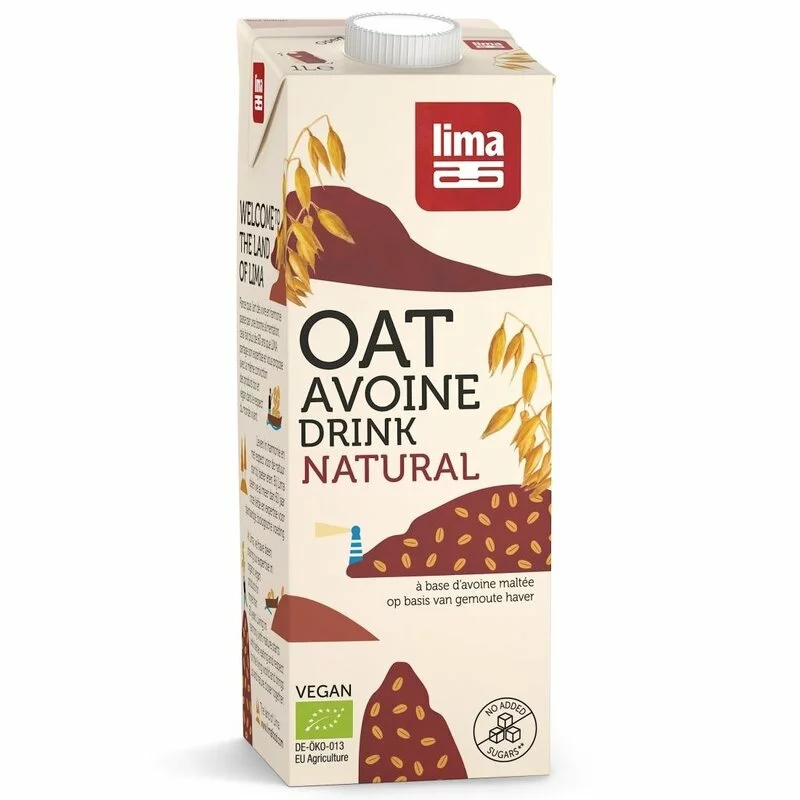 Bautura de ovaz natural bio 1L Lima
