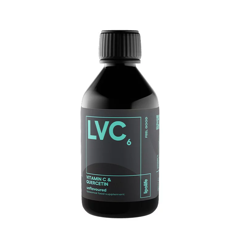 Lipolife LVC6 - complex lipozomal de Vitamina C si Quercitin 240ml