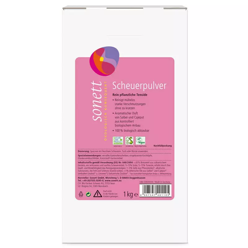 Praf de curatat ecologic 1kg Sonett