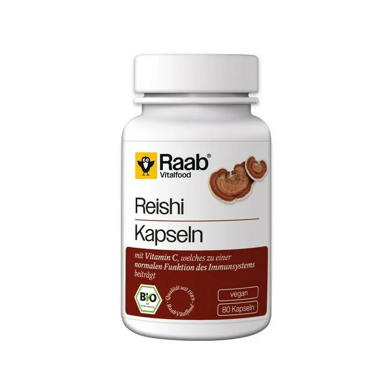 Reishi extract bio 420mg 80 capsule 33.6g Raab