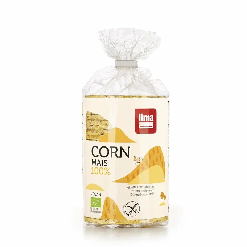 Rondele din Porumb expandat eco 120g Lima