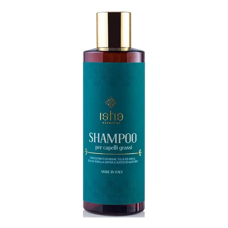 Sampon pentru par gras, 200ml, Isha