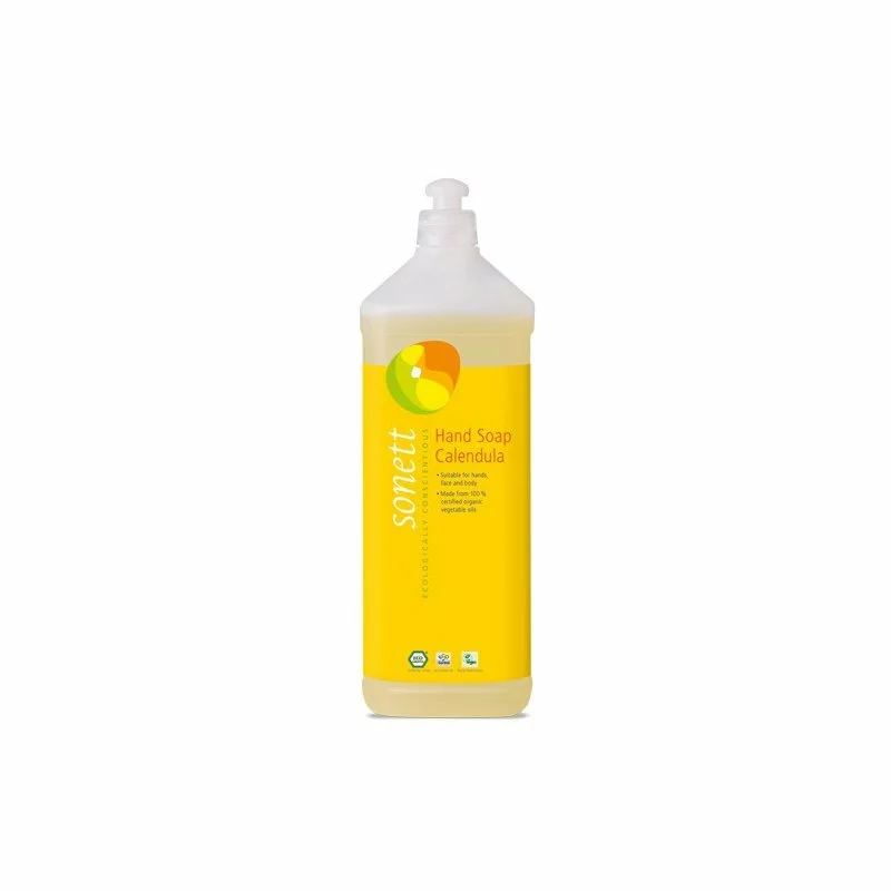 Sapun lichid - gel de dus ecologic Galbenele 1L, Sonett