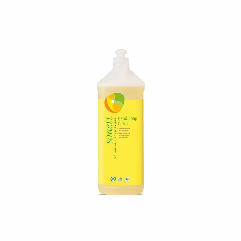 Sapun lichid - gel de dus ecologic Lamaie 1L, Sonett