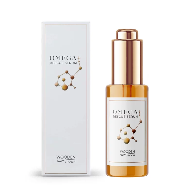 Ser premium pentru noapte Omega+ Rescue, 30ml, Wooden Spoon