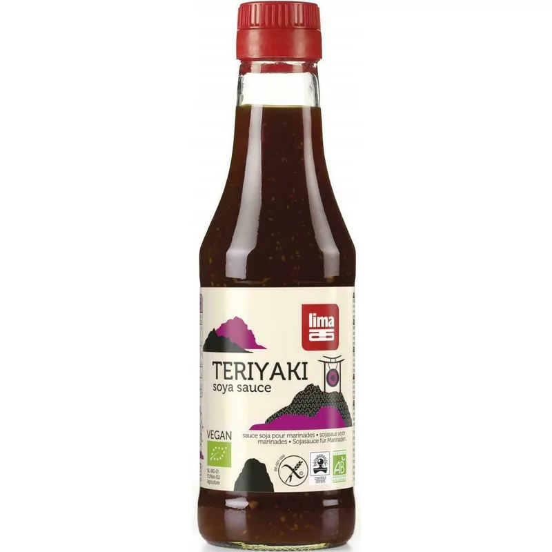 Sos de soia Teriyaki bio 250ml, Lima