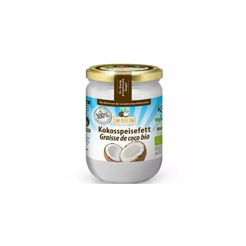 Ulei de cocos Premium dezodorizat pt. gatit bio 500ml Dr. Goerg