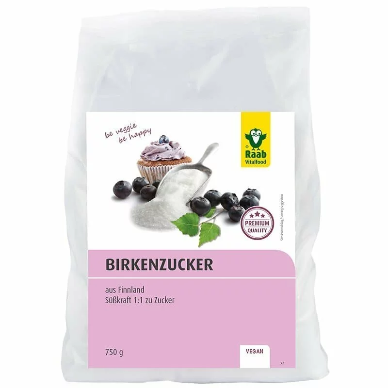 Zahar din mesteacan finlandez (xylitol) premium 750g RAAB